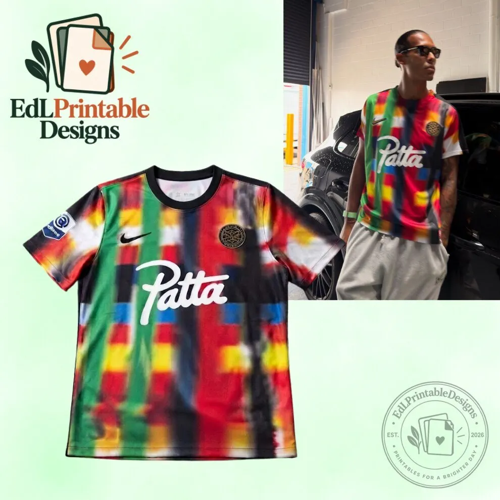 Patta Amsterdam x Virgil van Dijk Limited Edition Soccer Jersey