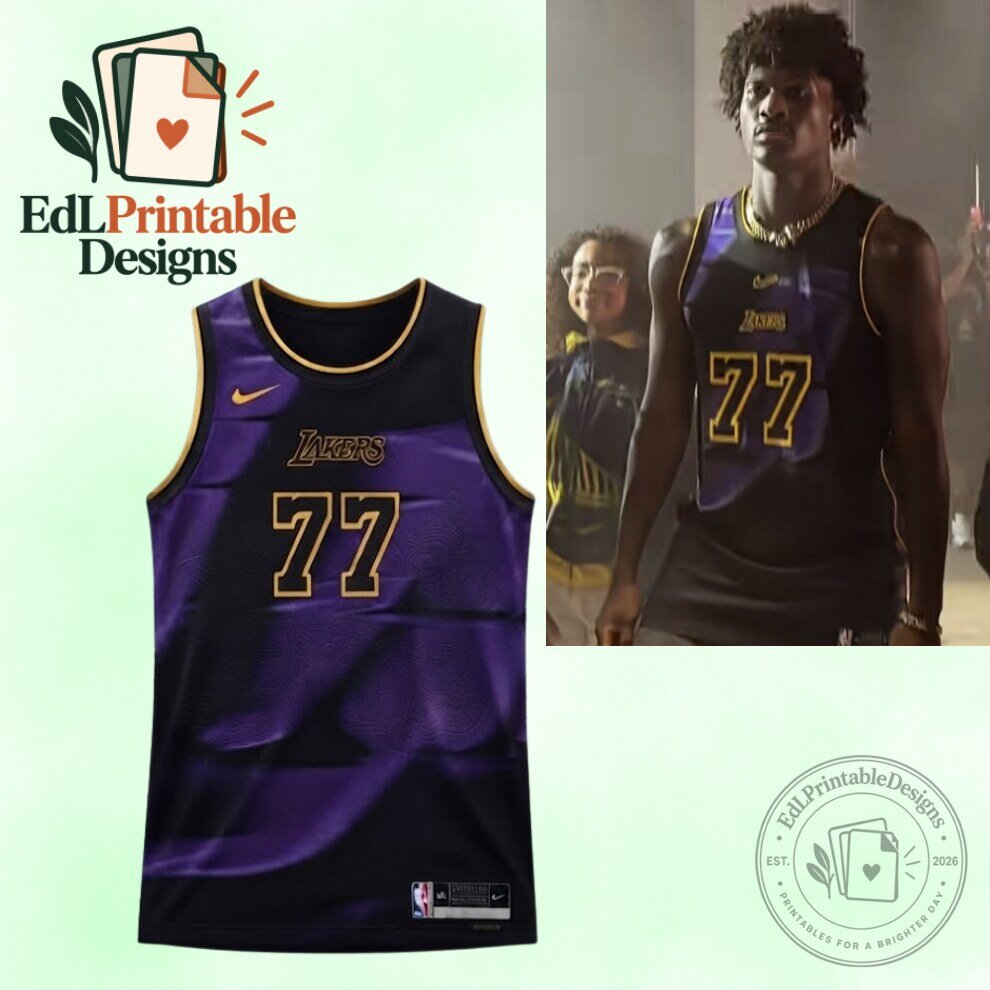 Luka Doncic Los Angeles Lakers Custom Basketball Jersey