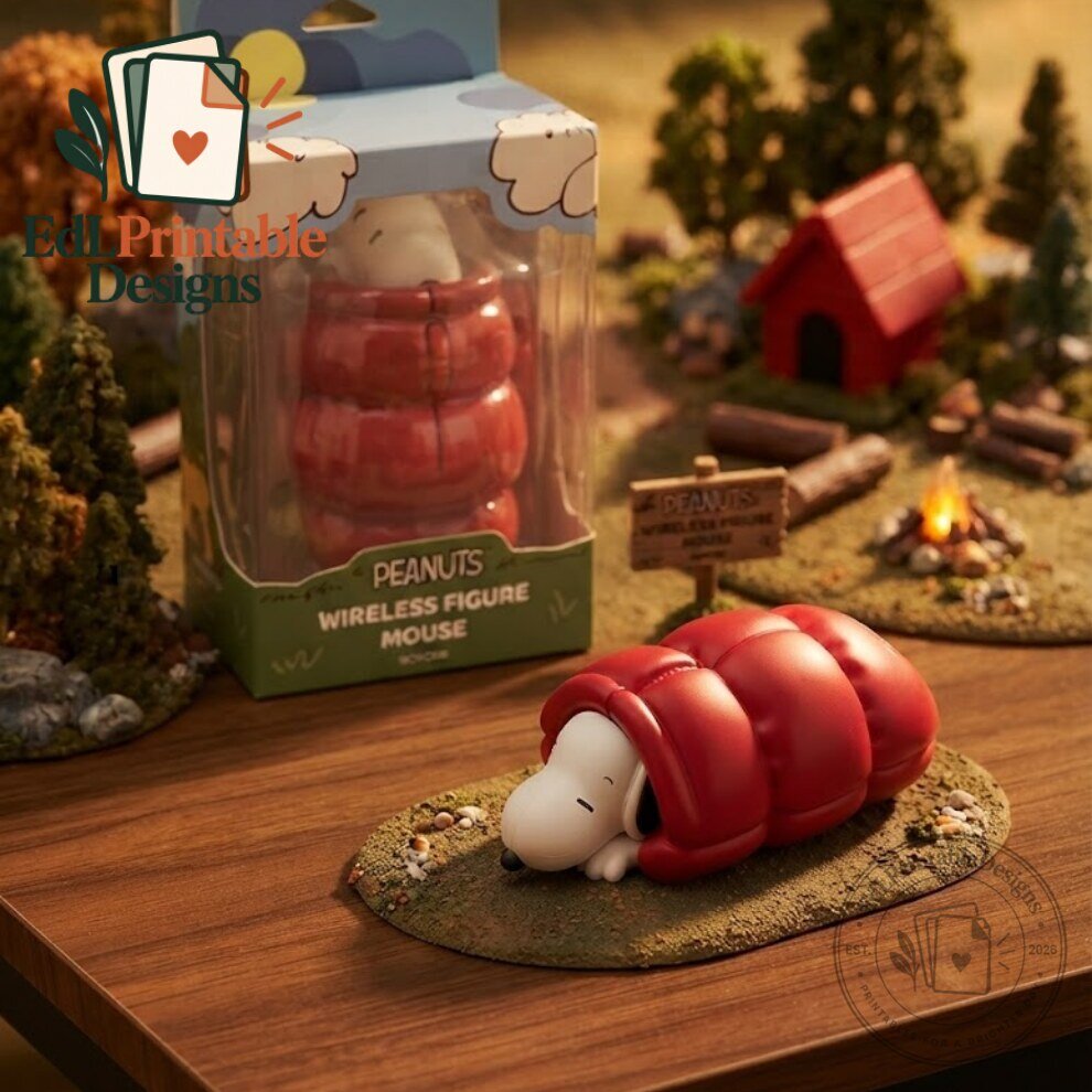 Peanuts Snoopy Wireless Figure Mouse Figure