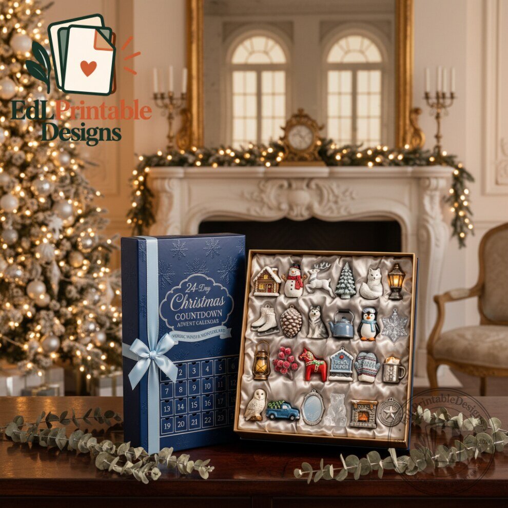 Nordic Christmas Wonderland Advent Calendar 2026