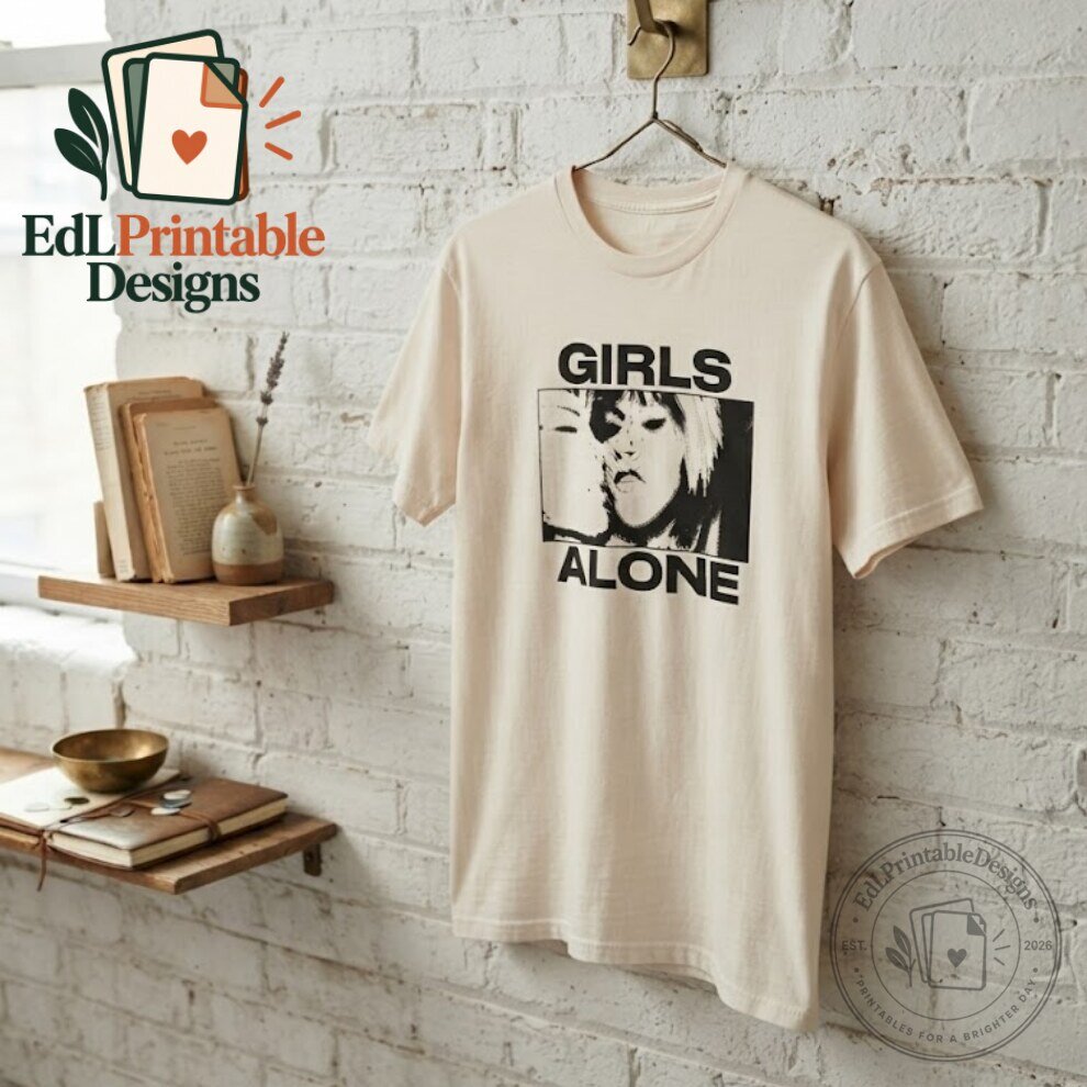 Rosalia Girls Alone Graphic Vintage T Shirt 5 Rosalia Girls Alone Graphic Vintage T Shirt