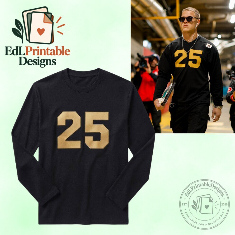 Chad Warner 25 Long Sleeve Jersey