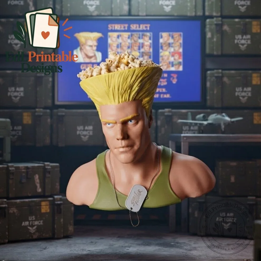 WWE Street Fighter Popcorn Bucket 4 WWE Street Fighter Popcorn Bucket