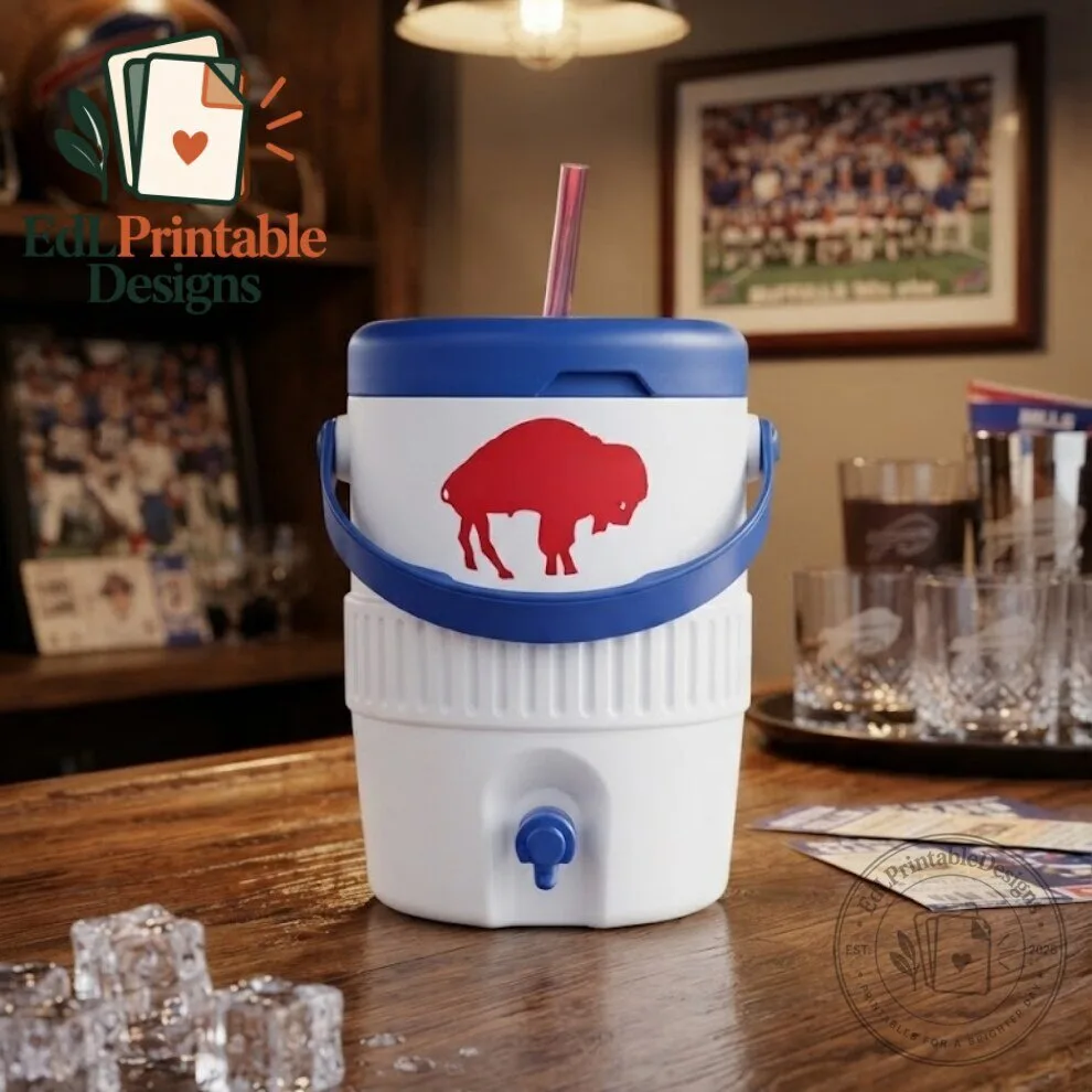 Buffalo Bills NFL Mini Jug Water Cooler Cup 5 Buffalo Bills NFL Mini Jug Water Cooler Cup
