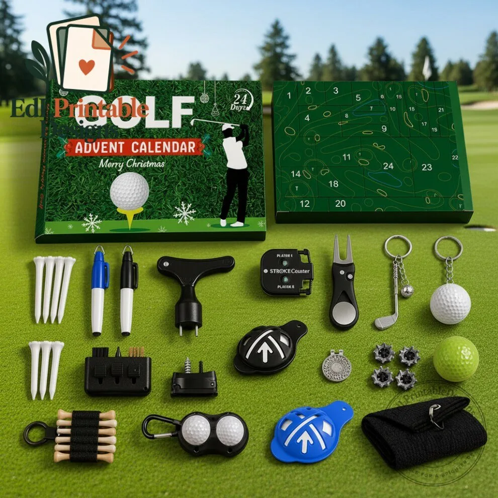 Golfer's Countdown 2026 Golf Advent Calendar