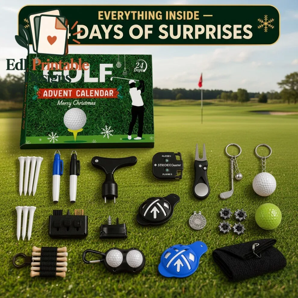 Golfer's Countdown 2026 Golf Advent Calendar 4 Golfer