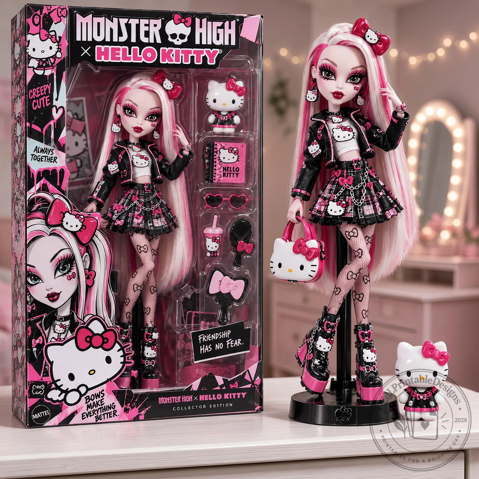 Monster High x Hello Kitty Collector Edition Fashion Doll