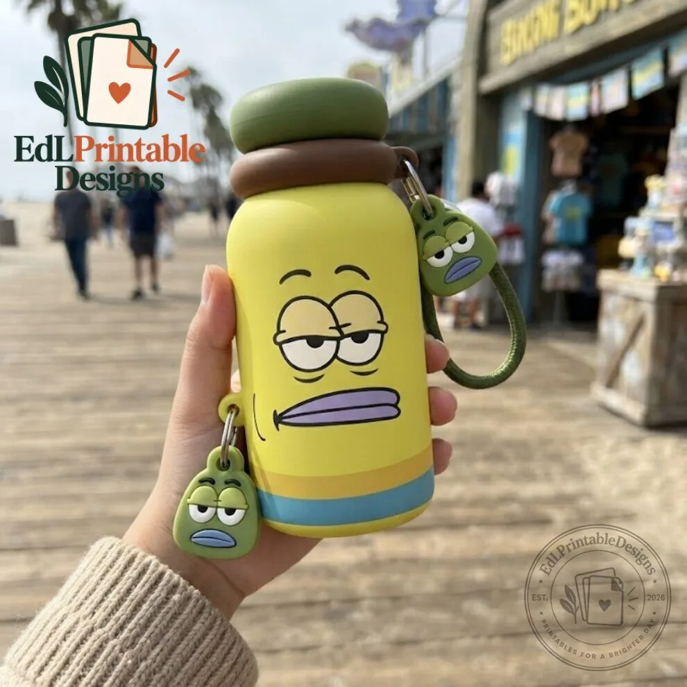 Spongebob Squarepants Cartoon Insulated Water Bottle 5 Spongebob Squarepants Cartoon Insulated Water Bottle