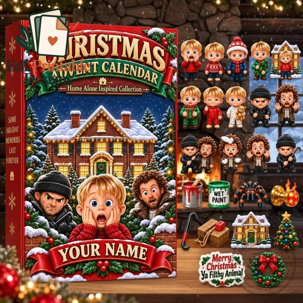 Home Alone Advent calendar Box