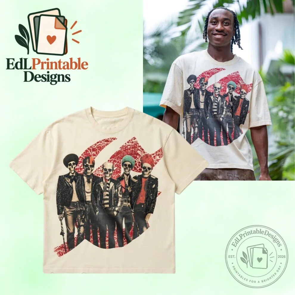 Caleb Williams Godspeed Guitar Heroes Studded Shirt