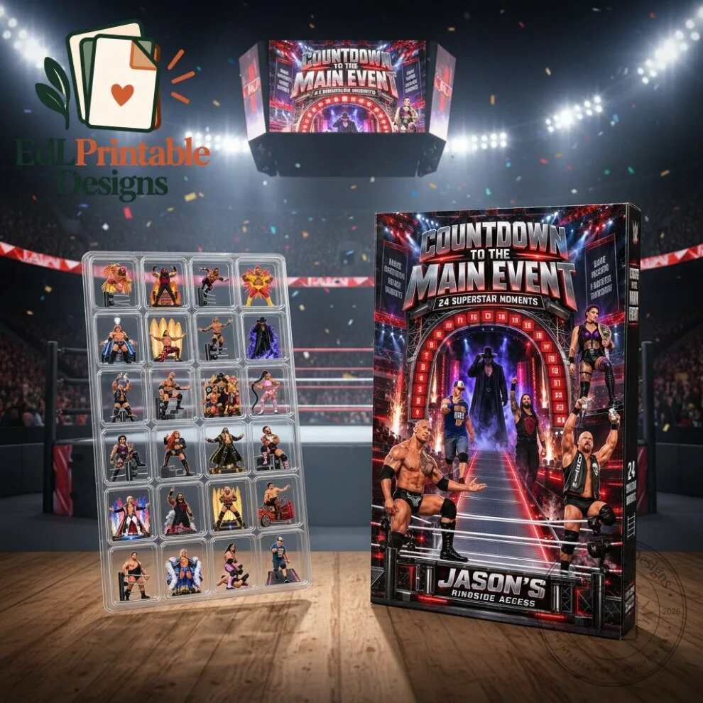 Warrior Christmas Advent Calendar Blind Box
