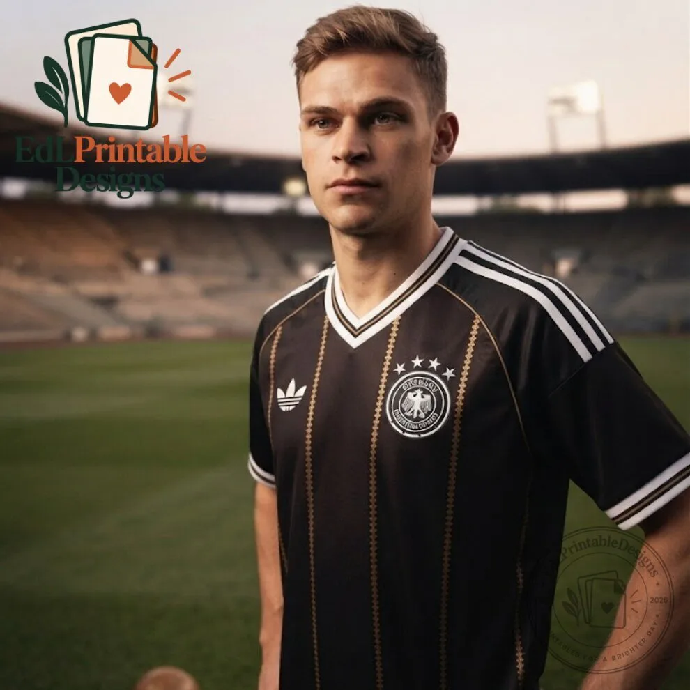 Adidas x Final black Germany National Team Football Jersey 7 Adidas x Final black Germany National Team Football Jersey