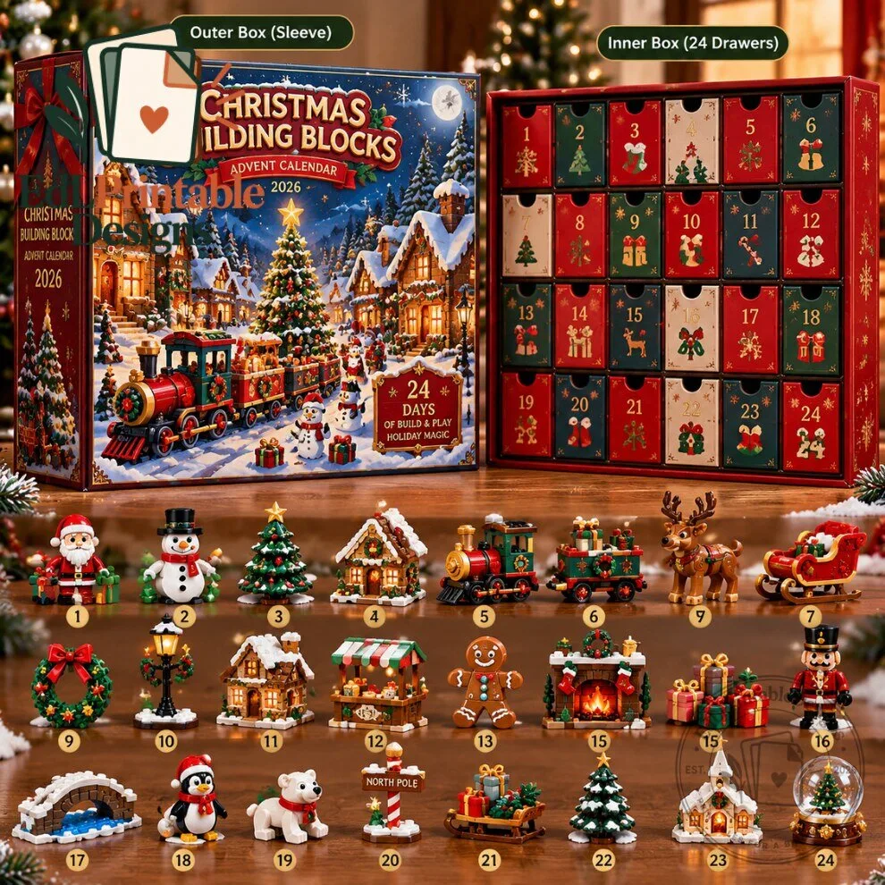 Christmas Building Blocks Advent Calendar 2026