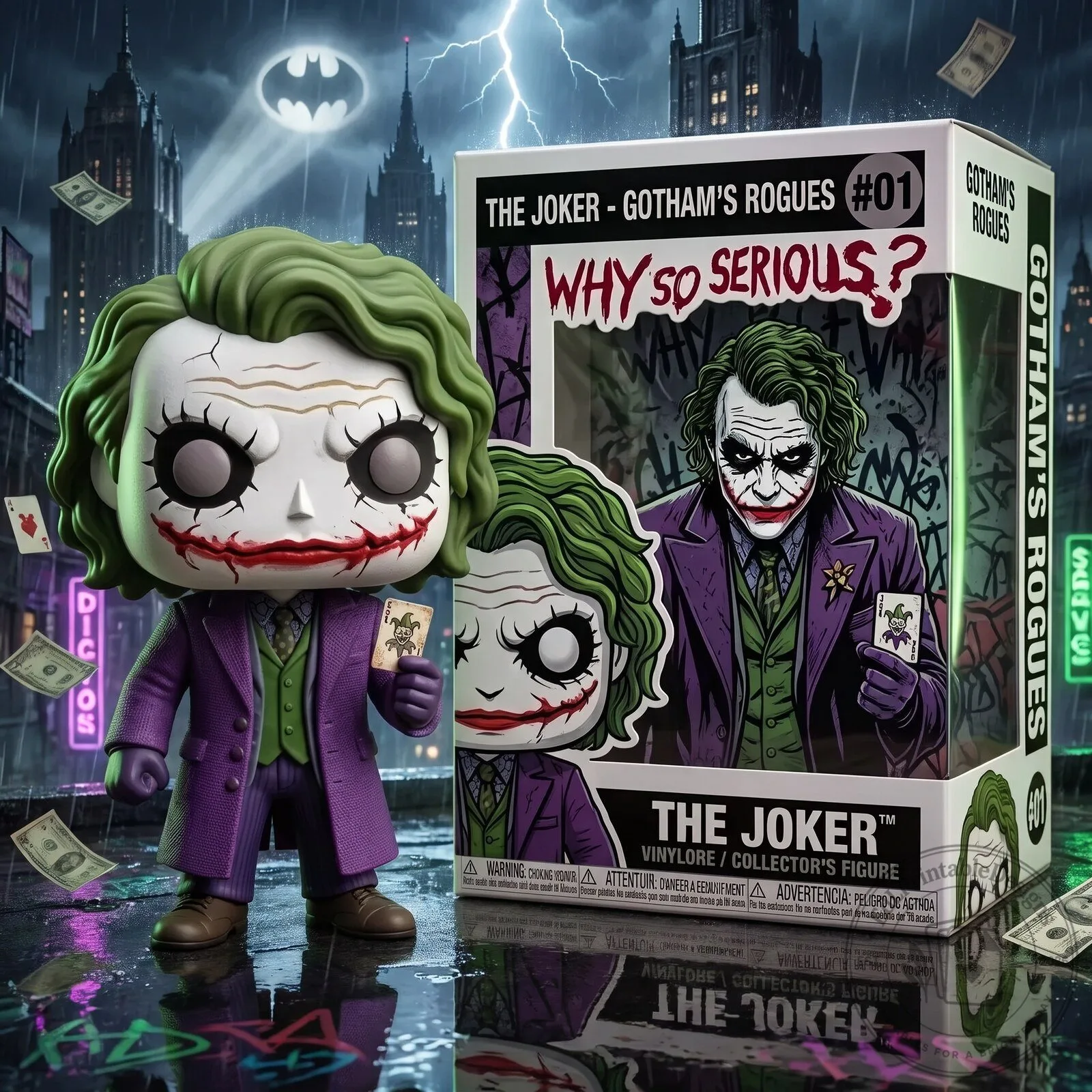 Joker Gotham's Rogues Collector Figure